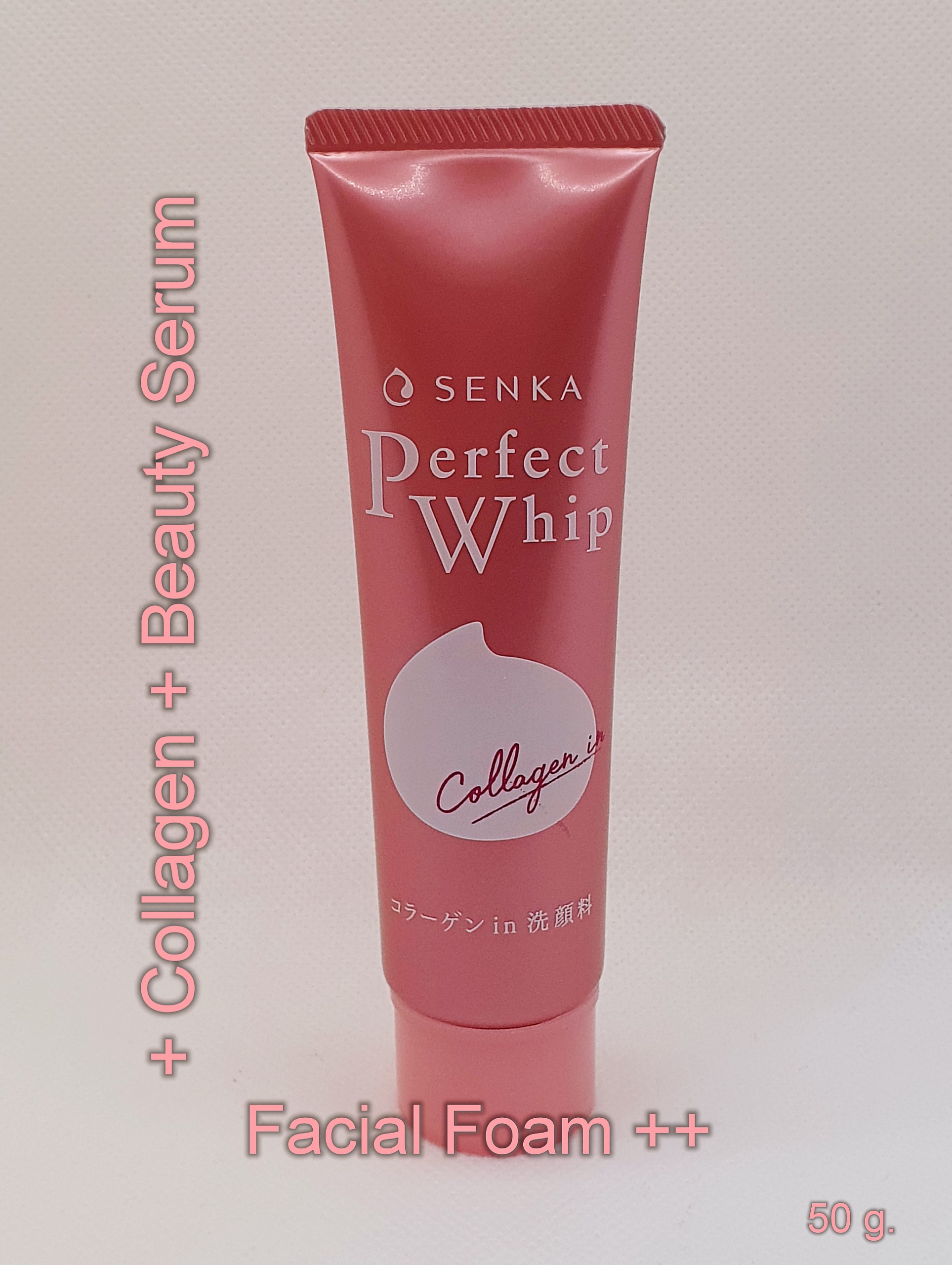 Sữa Rửa Mặt Tạo Bọt Senka bổ sung Collagen Senka Perfect Whip