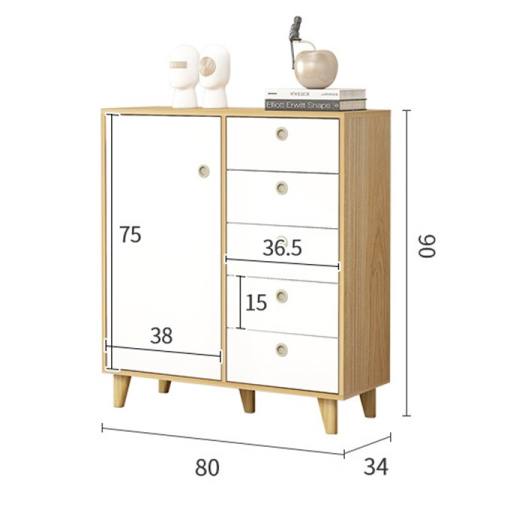 Tủ để đồ trang trí Mẫu mới, tủ để đồ có ngăn kéo nhỏ gọn đa năng bằng gỗ