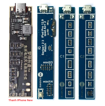 Thanh kích pin cho iPhone/ iPad/ Android (không bóc pin)