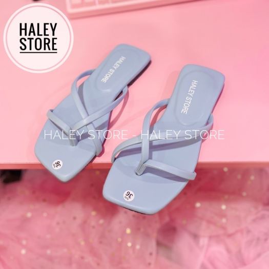 ๑ Dép nữ bệt dây quai chéo kẹp xỏ ngón đi chơi đi học đi biển đi trong nhà HALEY STORE