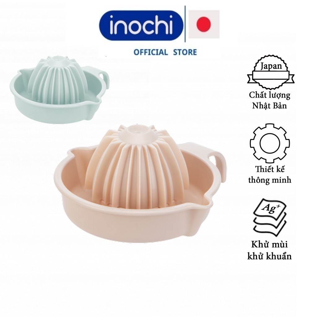 Vắt cam, vắt cam bằng tay vắt cam chanh inochi Loại To không lọc bằng nhựa nguyên sinh an toàn cho sức khỏe