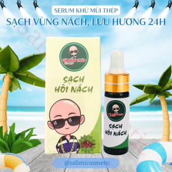 Serum Khử Mùi Nách CÚ ĐẤM THÉP (Hộp 2 Lọ) - Làm Sạch Vùng Nách, Giúp Vùng Nách Khô Thoáng