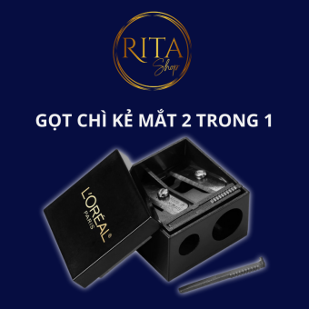 Gọt Chì Kẻ Mắt 2 Trong 1 Loreal Dual Slim & Jumbo Pencil Sharpener
