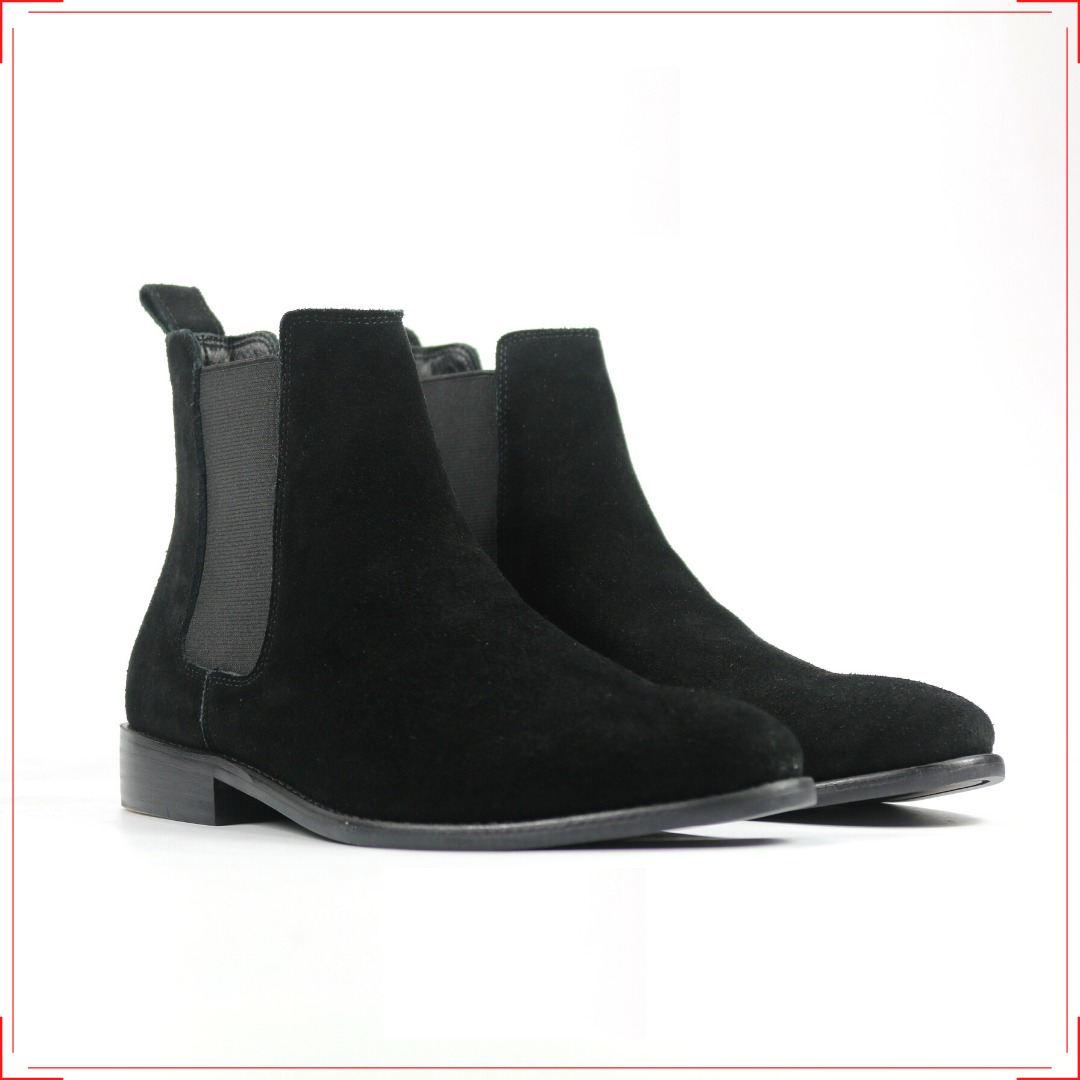 Chelsea boots Nam Da Lộn Chất liệu Cao Cấp Chống Bám Bụi Vệ Sinh Dễ Dàng