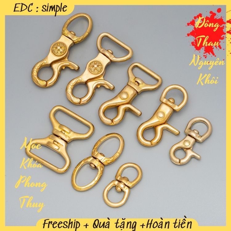 Móc khoá càng cua , móc chìa khoá xe máy oto thiết kế đồng thau cao cấp dễ sử dụng và bền đẹp