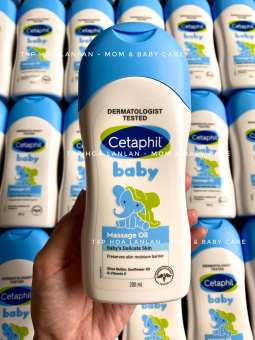 CETAPHIL MASSAGE OIL FOR INFANT BABY CHO TRẺ TỪ SƠ SINH CETAPHIL/ DẦU MASSAGE CHO CON CETAPHIL BABY MASSAGE OIL 200M