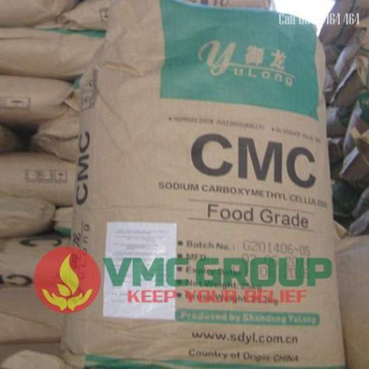 1KG CMC - SODIUM CARBOXYMETHYL CELLULOSE - PHỤ GIA TẠO SÁNH TẠO ĐẶC, CHẤT ỔN ĐỊNH, KẾT DÍNH, TẠO ĐẶC SÁNH CHO KEM, NƯỚC TƯƠNG, SỐT, SỮA