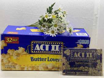 Bắp nổ chảo,lò vi sóng ACT II BUTTER LOVER 78GR- Bơ mặn