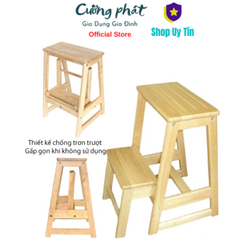 Ghế Gỗ Thắp Nhang 2 Tầng Cao Cấp - Gỗ Đức Thành