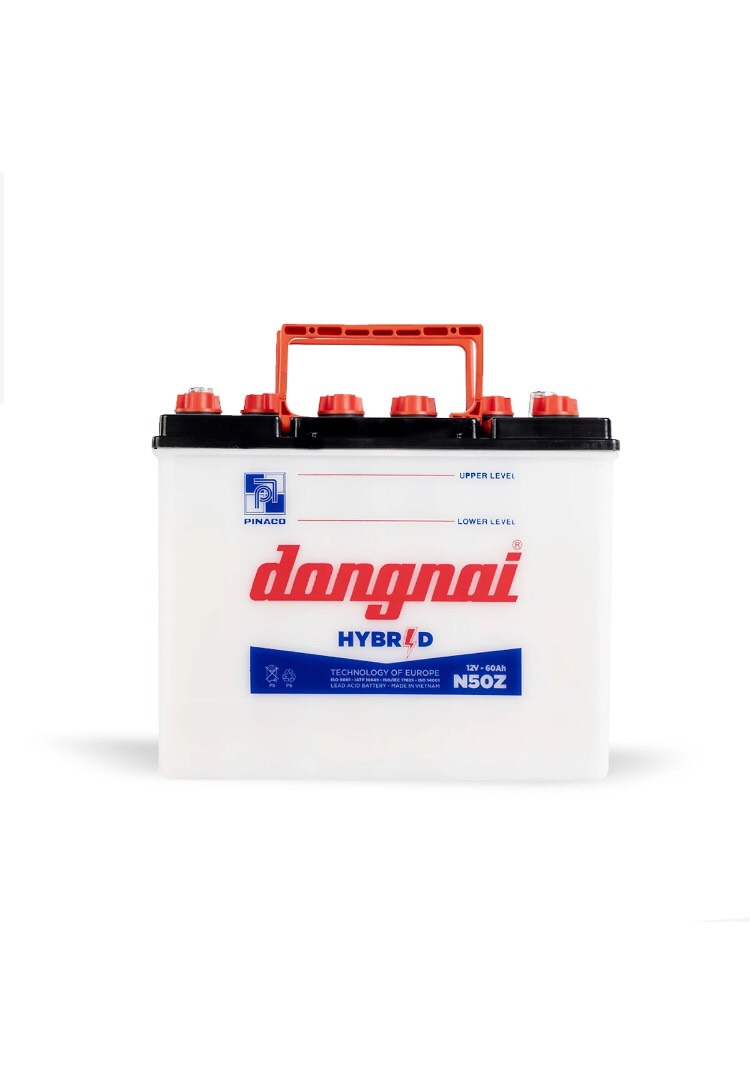 Bình ắc quy 12v hybrid đồng nai n50z | 12v - 60ah