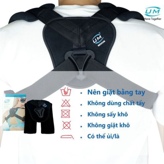 Đai bả vai United Medicare (C04) size L, thiết kế đặc biệt với hệ thống khóa giúp dễ dàng siết chặt và điều chỉnh đai bả vai