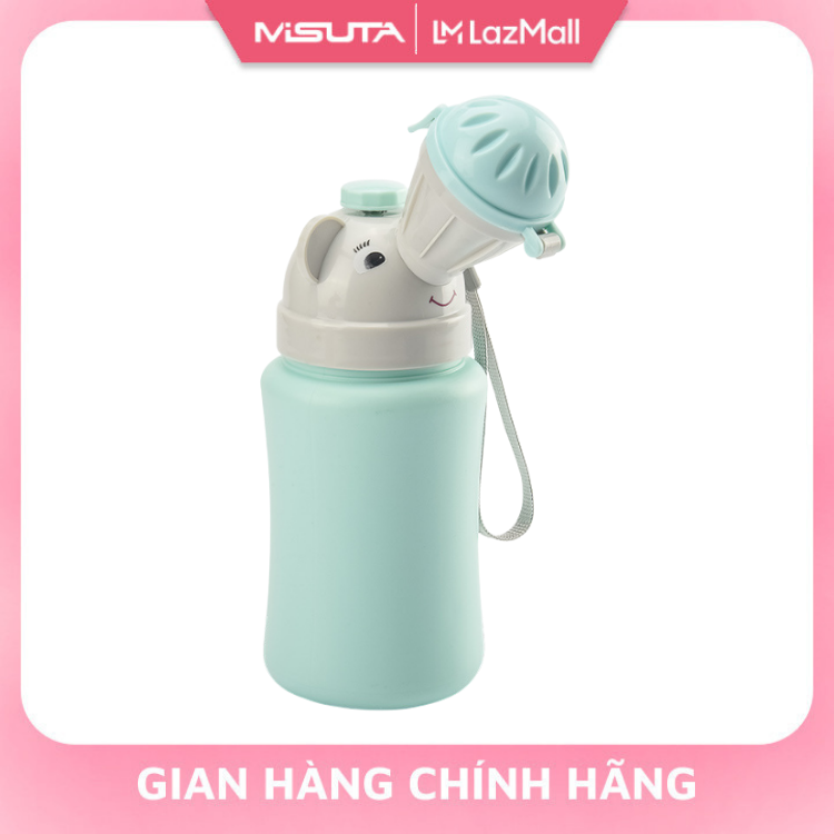 Cốc đi tiểu mini khẩn cấp cho bé trai 480ml có van chống mùi hôi tiện dụng khi đi chơi, đi du lịch