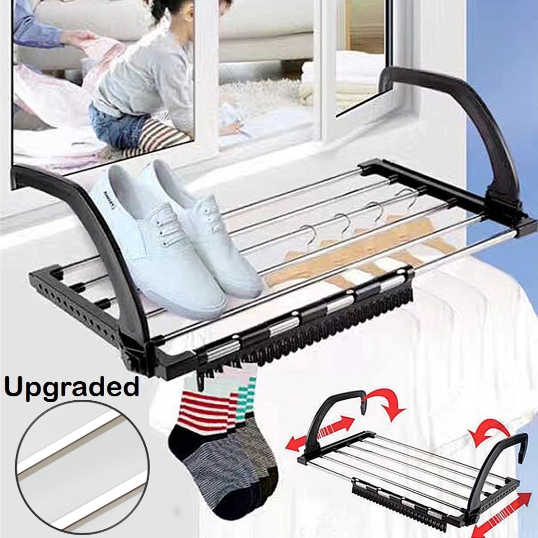 Clotheslines For Outside Nylon Collapsible Washing Line With Wind  Resistance Camper Must Haves Rope For Drying Clothes Bed - AliExpress