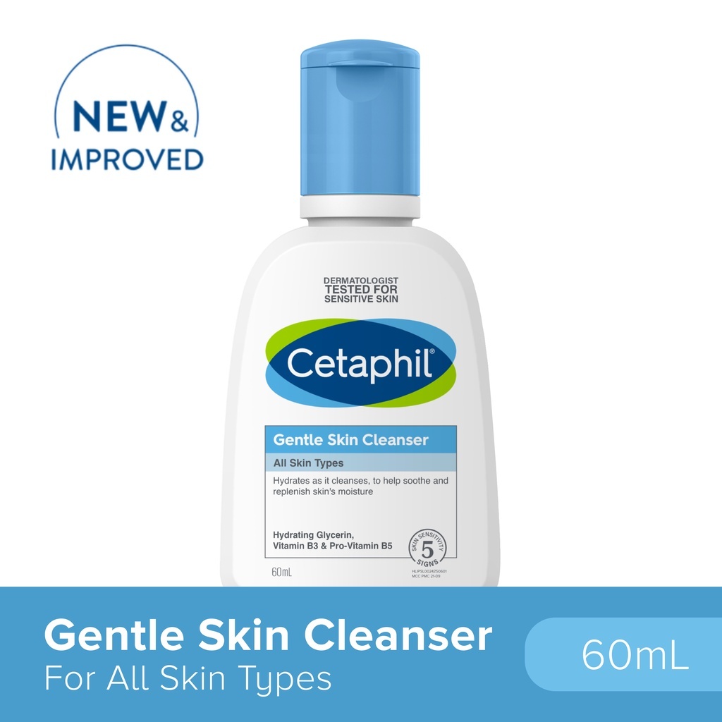 Gentle Skin Cleanser For Dry, Normal Sensitive Skin, 500ml Hydrating Face  Wash With Niacinamide,Vitamin B5, Dermatologist Recommended, Paraben