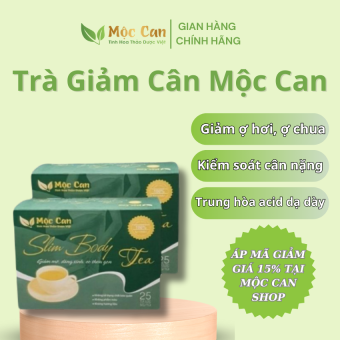 Trà Dưỡng Nhan Mộc Can (Hộp 25 Túi Lọc) - Đẹp Da Bổ Sung Collagen Giúp Trắng Da Ngăn Ngừa Lão Hóa Da