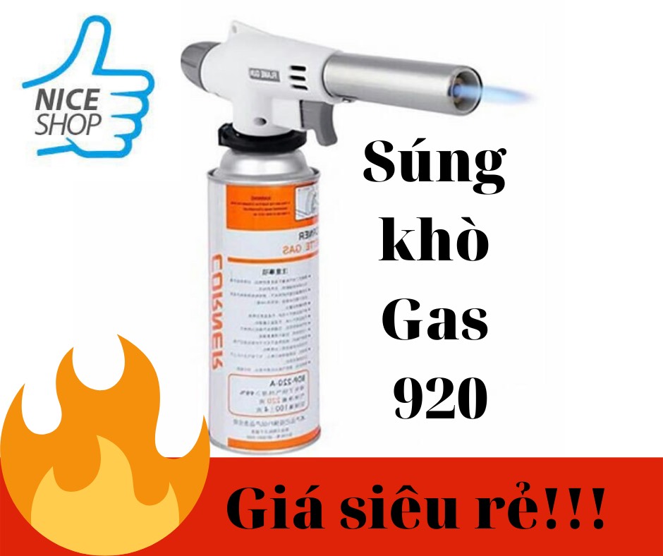 Đầu khò ga tự động 920 - khò gas loại tốt - dùng cho bình ga mini
