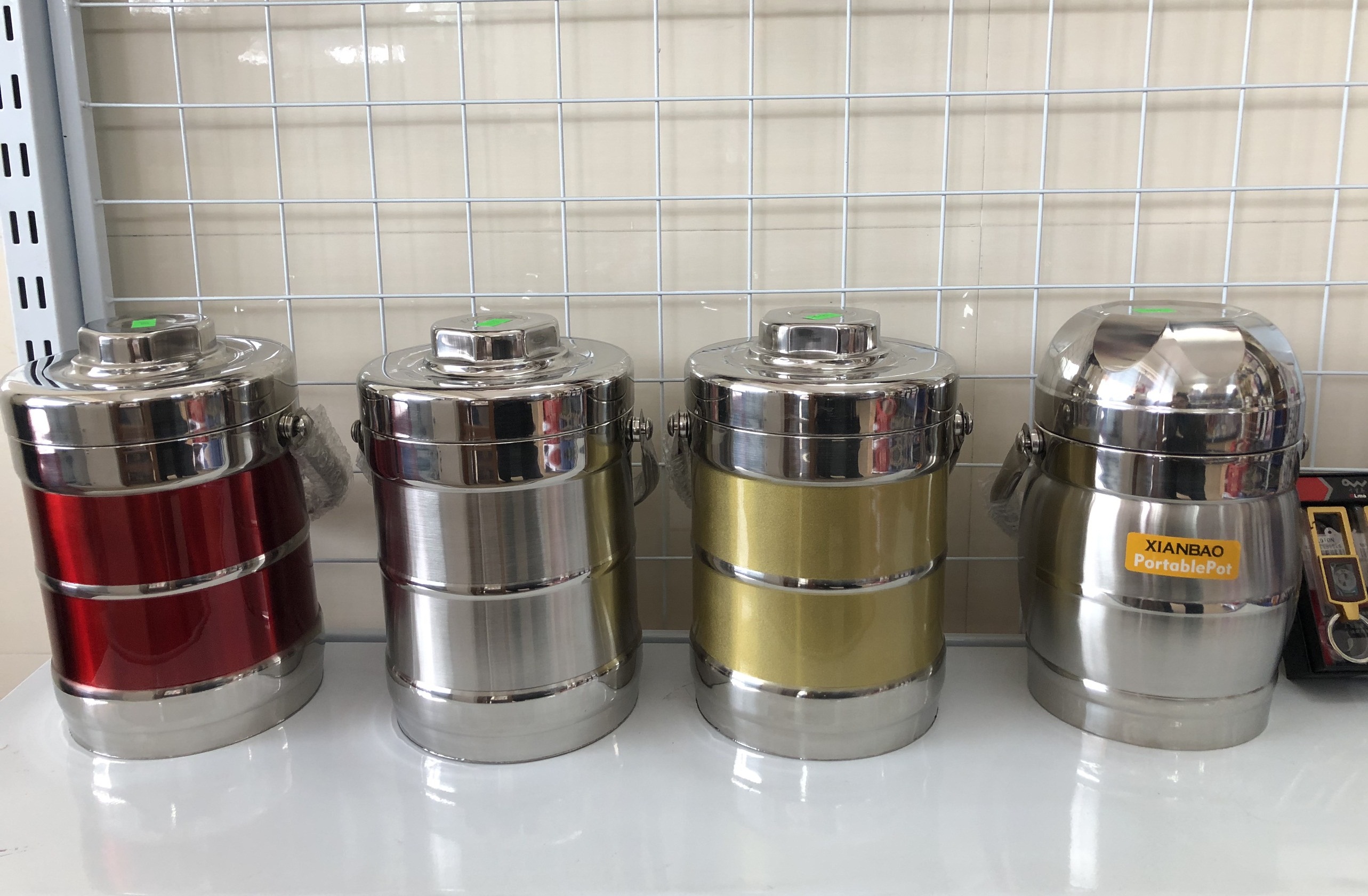 Cặp lồng cơm 3 ngăn giữ nhiệt inox 304 cao cấp, camen văn phòng tiện dụng
