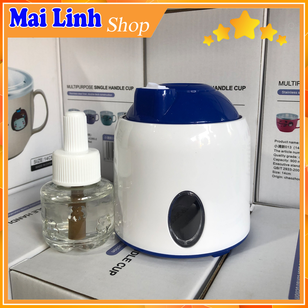 [HCM]Máy Xông Tinh Dầu Đuổi Muỗi Par Par 480 Giờ - Tặng Kèm 1 Lọ Tinh Dầu