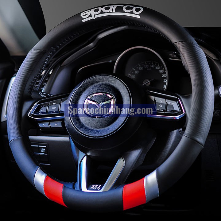 Bọc vô lăng sparco spc1115rd chính hãng