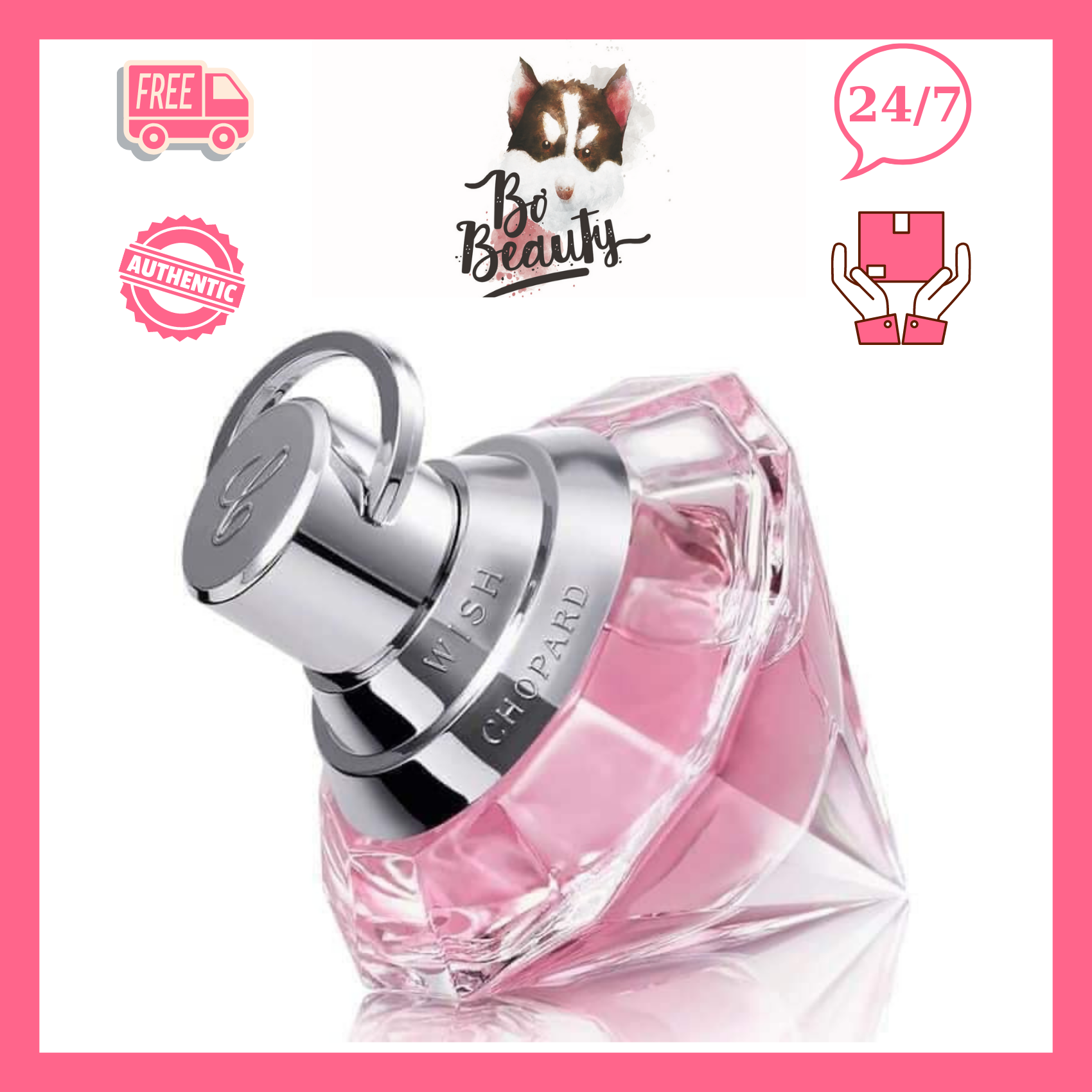 Nước hoa chopard wish pink diamond edt 75ml bơ.beauty