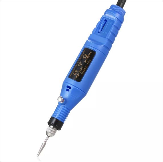 Bộ bút khắc điện mini 14 chiếc chạy điện 100v-240v tốc độ biến đổi dụng cụ đánh bóng