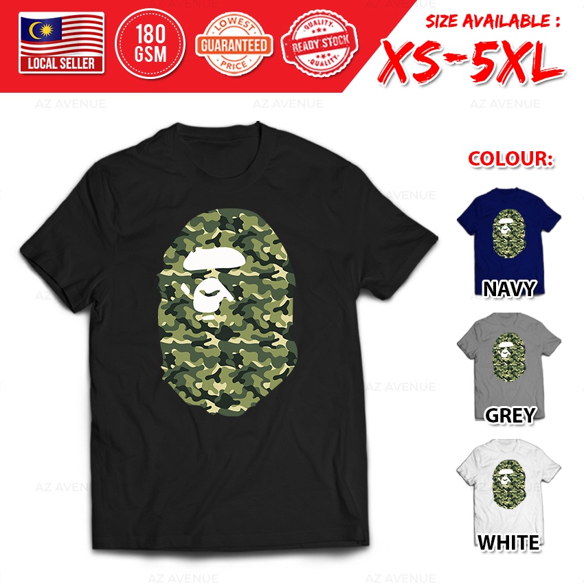 Bathing Ape T Shirt Best Price in Singapore Feb 2024 Lazada