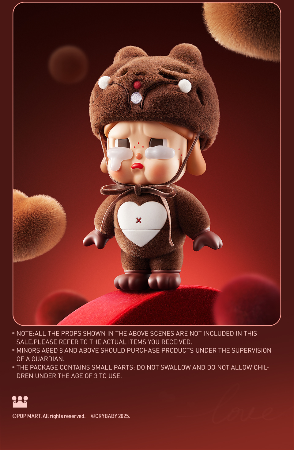 POP MART CRYBABY BE MINE FIGURINE | Lazada Singapore