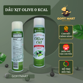 Dầu oliu ăn kiêng dạng xịt Member's Mark chính hãng 7 OZ( giảm cân, eatclean,...)