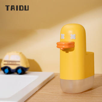 TAIDU Sterilizing hand sanitizer automatic induction foam soap dispenser USB rechargeable touch-free children's soap machine