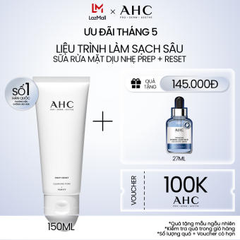 Sữa Rửa Mặt Dịu Nhẹ PREP + RESET 150ML