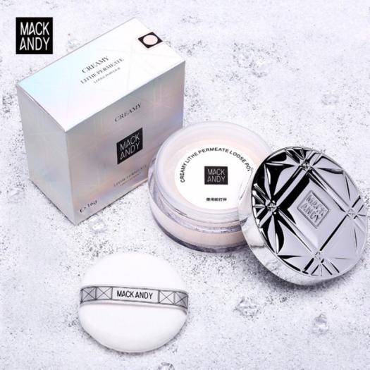Phấn phủ kiềm dầu MACK ANDY CREAMY [Chính hãng 100%] | Phấn phủ dạng bột, siêu mịn 3 tone màu lựa chọn
