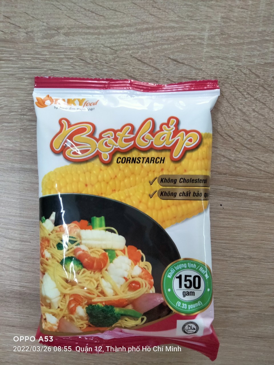 Bột bắp hiệu tài ký 150gr