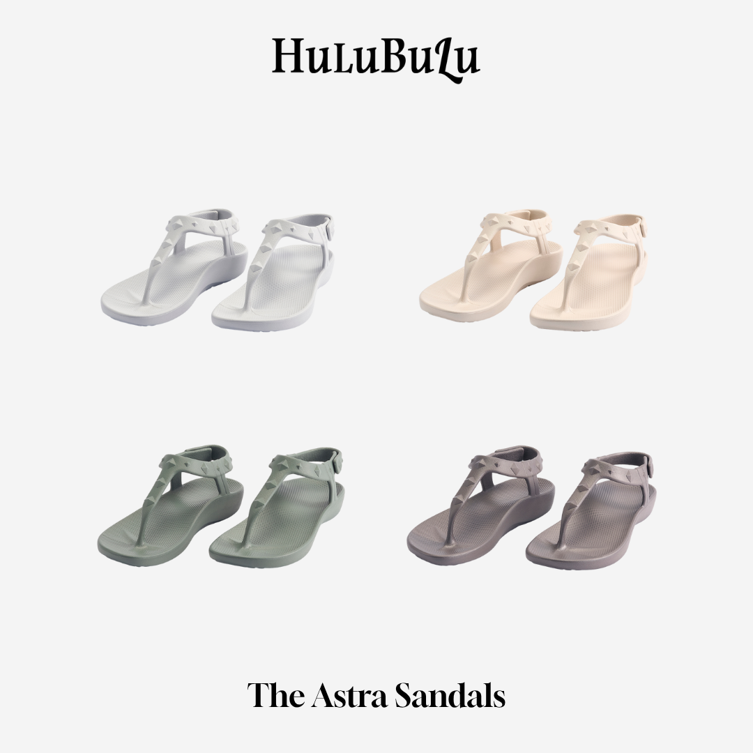 The Astra Sandals - ยี่ห้อ HuluBulu ราคา 1,620 บาท*ส่งฟรี