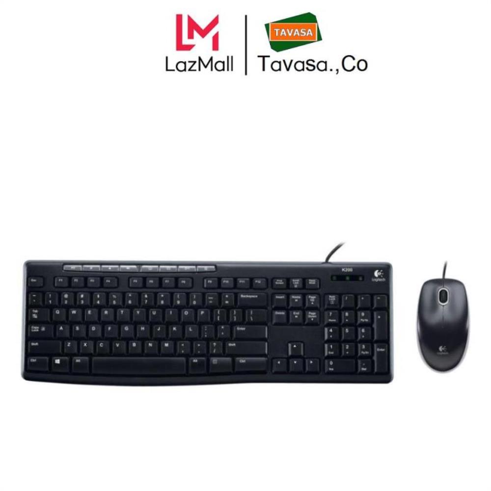Bàn phím & chuột logitech mk200