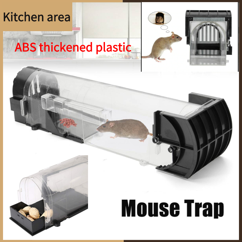 Khóa Tự Động Mousetrap Bẫy Chuột Thông Minh Nhân Đạo Bẫy Chuột Trực Tiếp Không Giết Động Vật Kiểm Soát Thú Cưng Lồng Chuột Tái Sử Dụng Chuột Bắt Chuột