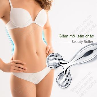 Thiết bị làm đẹp, chăm sóc sức khoẻ chính hãng, Cây lăn massge mặt, toàn thân 3D được thiết kế đơn giản, thông minh, sáng tạo chuyên dùng lăn massage mặt, chân, tay, cổ, bụng giúp giảm mỡ, săn chắc và tạo mặt Vline.