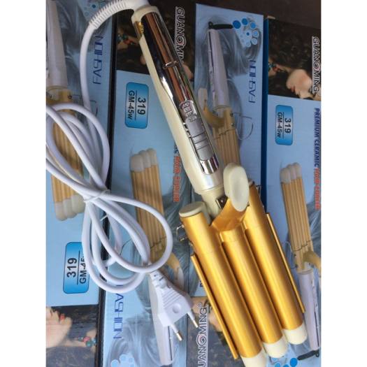 Máy ép tóc, MÁY BẤM TÓC GỢN SÓNG , máy làm xoăn sóng Máy uốn tóc 3 trục ,máy tạo kiểu uốn xoăn sóng nước, máy tạo kiểu uốn xoăn sóng nước,máy làm xoăn sóng 3 TRỤC phong cách hàn quốc