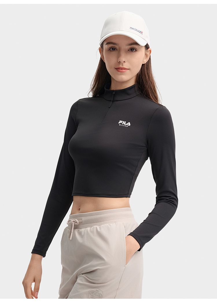 Fila cropped long sleeve online