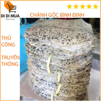 BÁNH TRÁNG nướng mè đen Bình Định 500gram