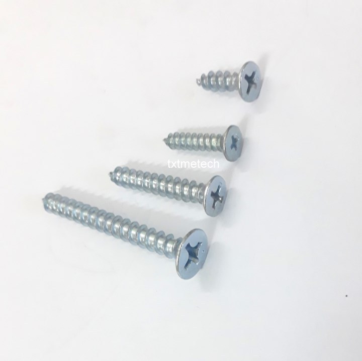 Vít gỗ bake đầu bằng ren xoắn m4 m5 m6