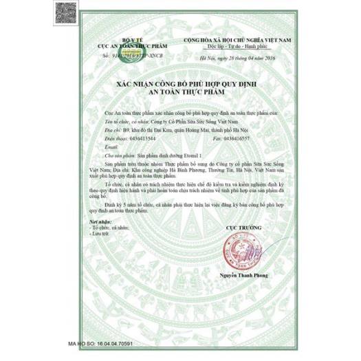 Sữa bột Etomil 2 - 900g dành cho trẻ biếng ăn và suy dinh dưỡng