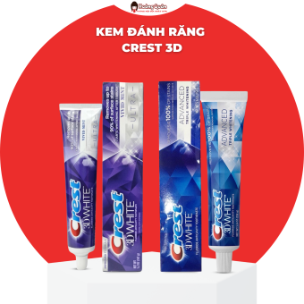 Kem Đánh Răng Crest 3D