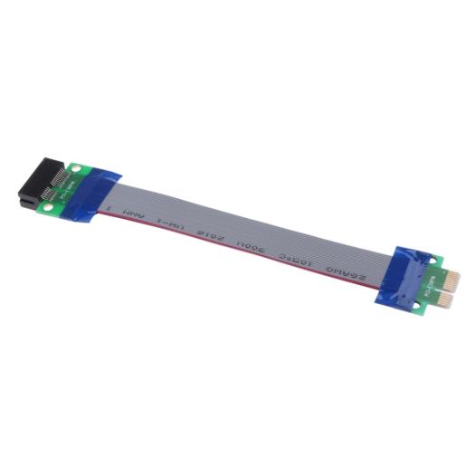 Blesiya Dây Nối Dài Thẻ Riser Khe Cắm PCI-E 1X Dây Cáp Dẻo