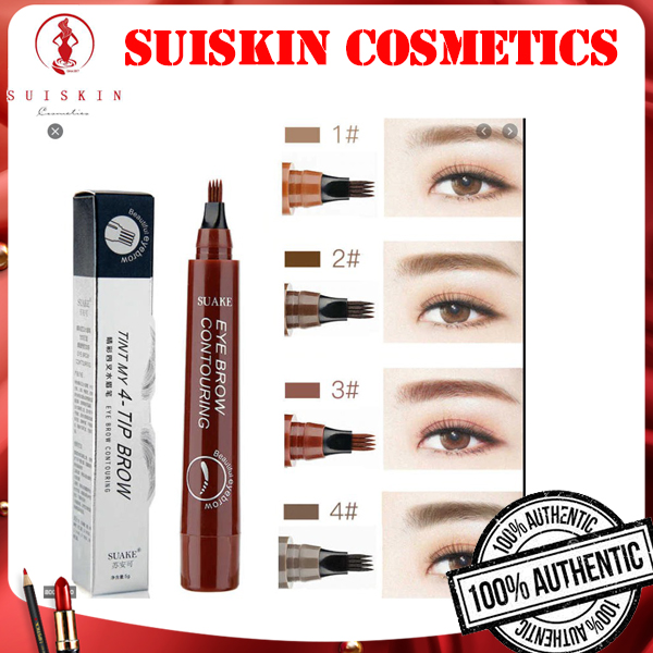 Bút chì kẻ lông mày phẩy sợi 4d mking pretty chống nước