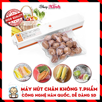 Máy Hút Chân Không Thực Phẩm - Không Kén Túi. Bảo Hành 1 ĐỔI 1 TRONG 6 THÁNG