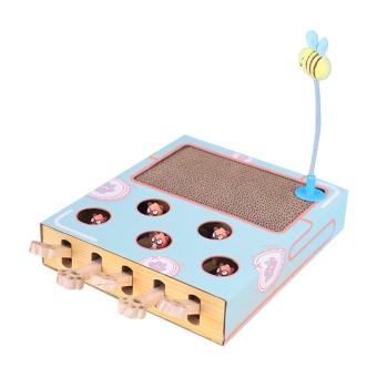 Blackhorse Tổ Tấm Ván Cào Cho Chuột Hamster Năm Lỗ Đục Lỗ Móng Vuốt Mài Giấy Các Tông, Để Làm Cho Mèo Tự Chào Vật Dụng Đồ Chơi Cho Mèo Cưng