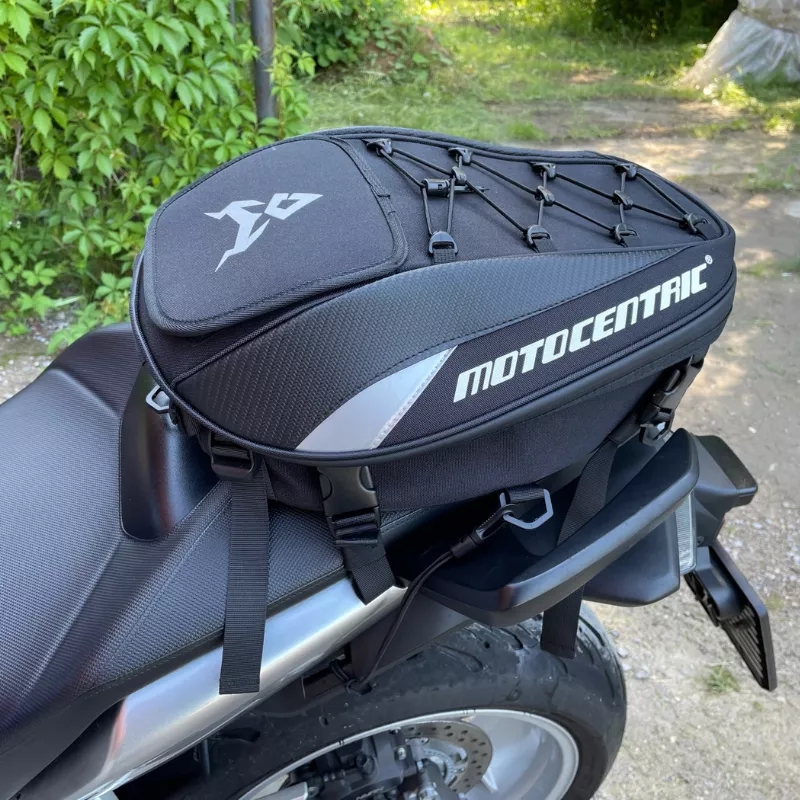 Motocentric Waterproof Motorcycle Tail Bag 37L Tool Box Rear Seat Bag Large  Capacity Rider Backpack - Walmart.com