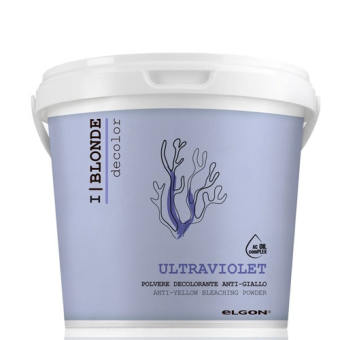Bột tẩy tím khử ánh vàng Elgon De-Color Blueberry Bleach Anti - Yellow 500gr