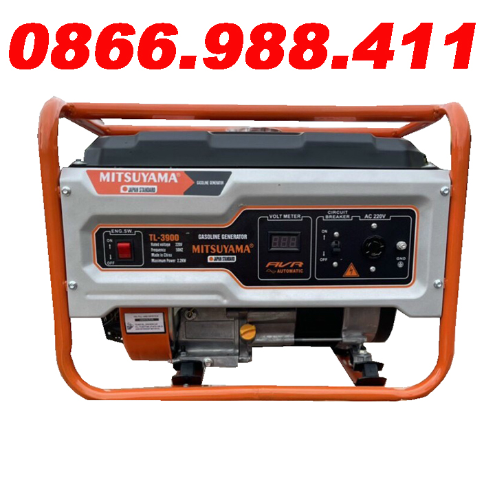Máy phát điện chạy xăng 2kw mitsuyama tl-3900