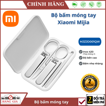 Bộ bấm móng Tay 5 món Xiaomi Mijia - kìm cắt móng tay kềm cắt móng chân làm bằng inox không dỉ - Bộ bấm móng tay gia đình , Bộ bấm móng tay cho bé sơ sinh - Bộ bấm móng tay cao cấp